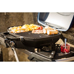 Napoleon TravelQ 285X Portable Propane Gas Grill and Scissor Cart with Griddle - TQ285X-RD-1-A