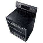 Samsung Black Stainless Steel Freestanding Electric Convection Range (5.9 Cu. Ft.) - NE59J7850WG/AC