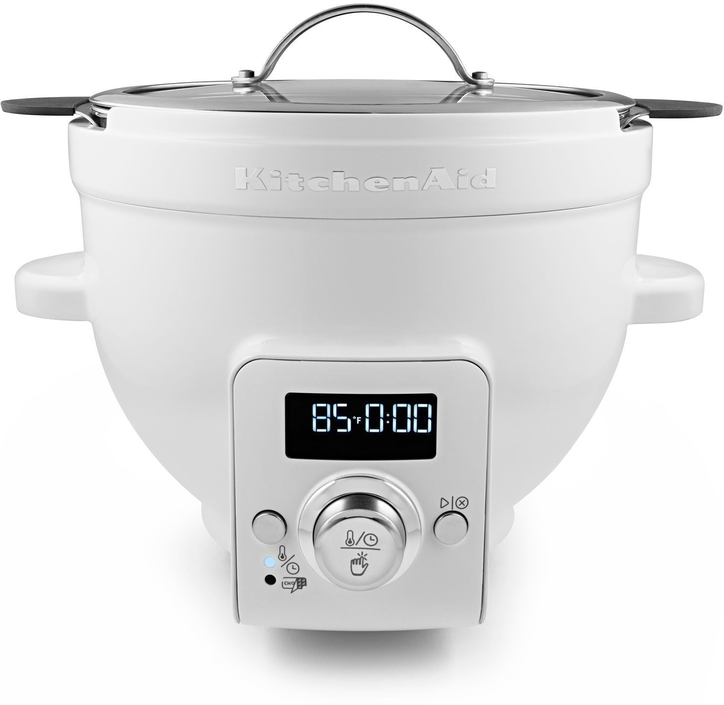 KitchenAid White Precise Heat Mixing Bowl for Tilt-Head Stand Mixer - KSM1CBT