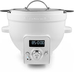 KitchenAid White Precise Heat Mixing Bowl for Tilt-Head Stand Mixer - KSM1CBT