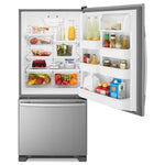 Amana Stainless Steel Bottom-Freezer Refrigerator (18.7 Cu. Ft.) - ABB1924BRM