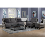 Crizia Full Sofa Bed - Dark Grey