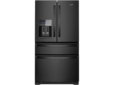 Whirlpool Black French Door Refrigerator (25 Cu. Ft.) - WRX735SDHB