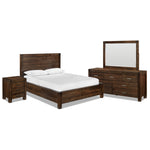 Birmingham 6-Piece King Bedroom Package - Dark Oak