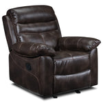 Devon Rocker Recliner - Brown