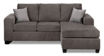 Fava Chaise Sofa - Grey