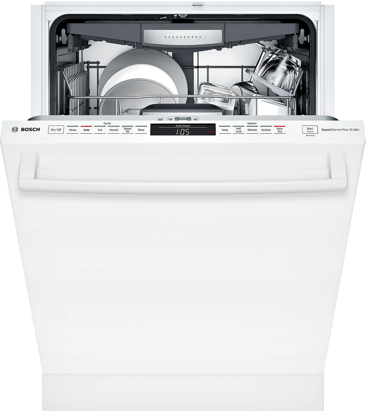 Bosch White 24" Dishwasher - SHXM78W52N