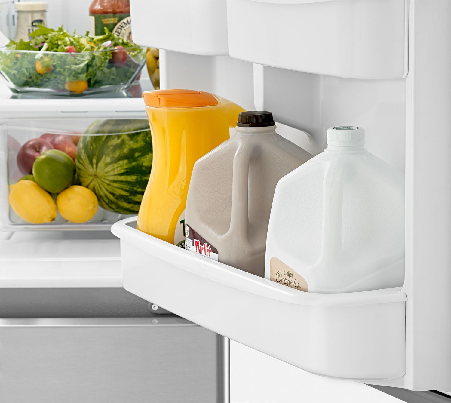 Amana Stainless Steel Bottom-Freezer Refrigerator (18.7 Cu. Ft.) - ABB1924BRM