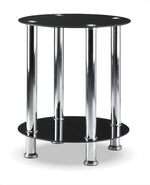 Oriana 16" End Table - Black
