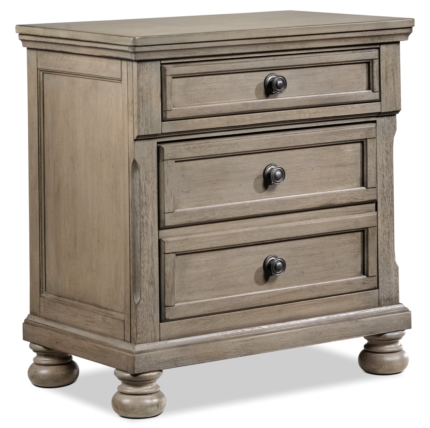 Windchester 6-Piece Queen Storage Bedroom Package - Grey