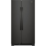 Whirlpool Black Side-by-Side Refrigerator (22 Cu. Ft.) - WRS312SNHB