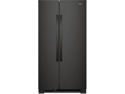Whirlpool Black Side-by-Side Refrigerator (22 Cu. Ft.) - WRS312SNHB