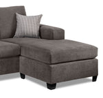 Fava Chaise Sofa - Grey