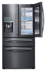 Samsung Black Stainless Steel French Door Refrigerator (28 Cu. Ft.) - RF28JBEDBSG/AA