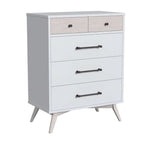 Rowan 4 Drawer Chest - Ash Linen