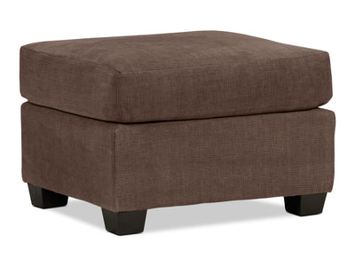 Fava Ottoman - Light Brown