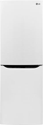 LG White Counter-Depth Bottom-Freezer Refrigerator (10.1 Cu. Ft.) - LBNC10551W