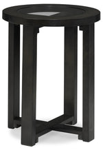 Emma End Table - Charcoal Grey