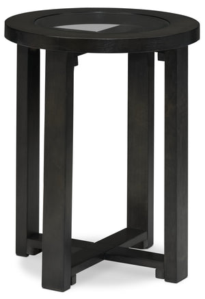 Emma End Table - Charcoal Grey