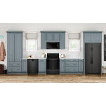 Whirlpool Black Side-by-Side Refrigerator (25 Cu. Ft.) - WRS315SNHB