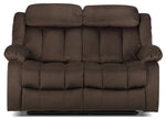 Alabama Reclining Loveseat - Deep Brown