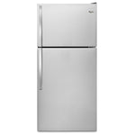 Whirlpool Stainless Steel Top-Freezer Refrigerator (18.2 Cu. Ft.) - WRT318FZDM