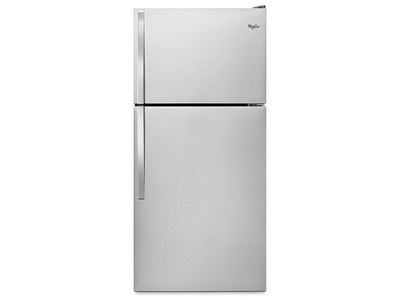 Whirlpool Stainless Steel Top-Freezer Refrigerator (18.2 Cu. Ft.) - WRT318FZDM