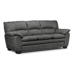 Kelleher Sofa and Loveseat Set - Charcoal