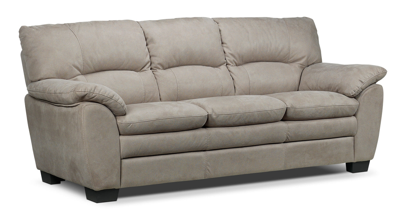 Kelleher Sofa and Chair Set - Silver Grey