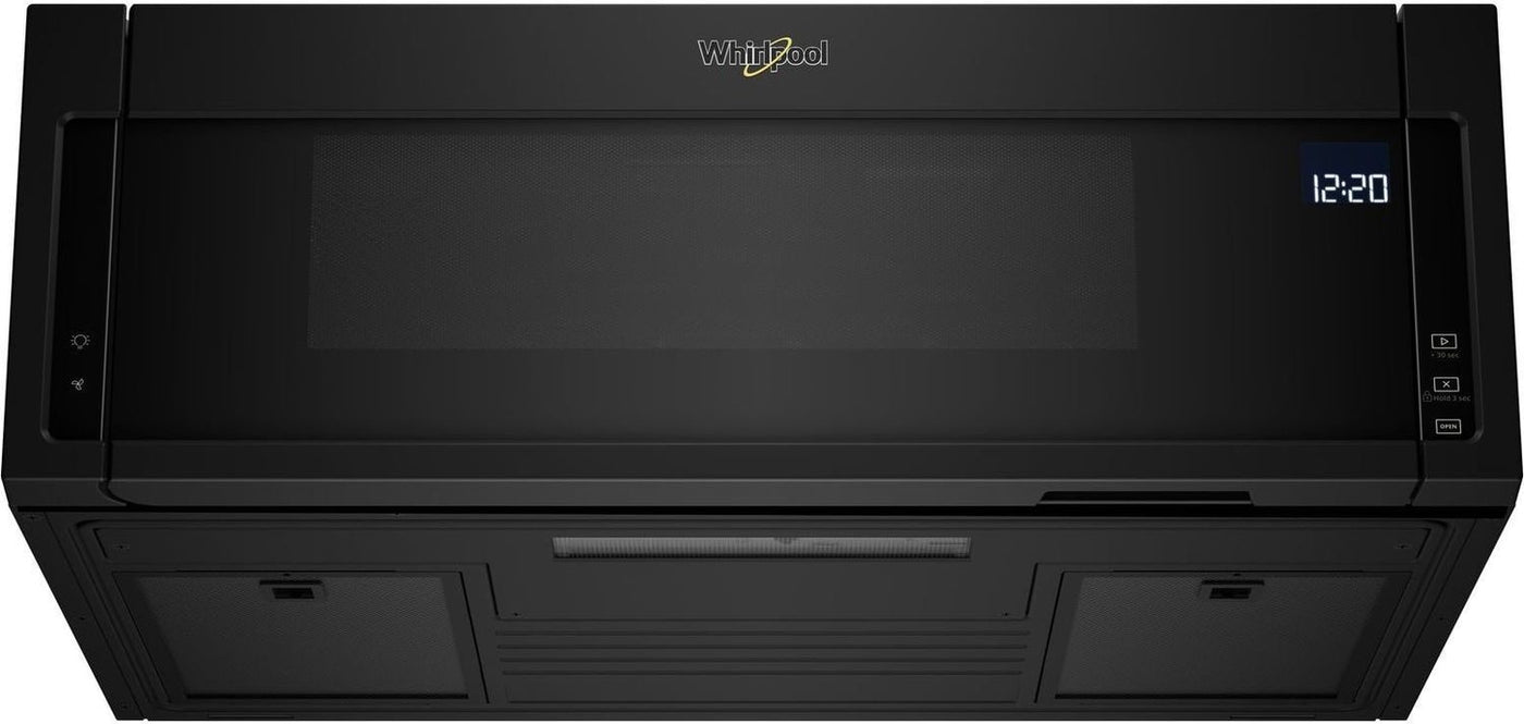 Whirlpool Black Over-the-Range Microwave and Hood Combination (1.1 Cu. Ft.) - YWML75011HB