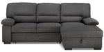 Tessaro Pop-Up Sofa Bed - Charcoal