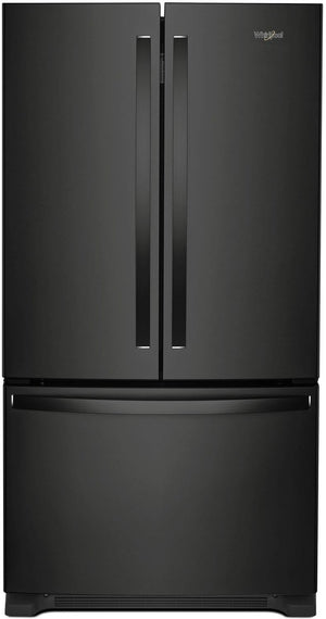 Whirlpool Black French Door Refrigerator (25 Cu. Ft.) - WRF535SWHB