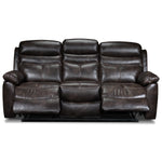 Devon Reclining Sofa - Brown