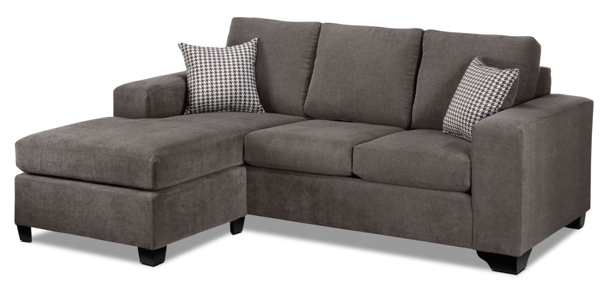 Fava Chaise Sofa Grey Leon's