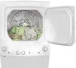 GE White Electric Laundry Centre - GUD24ESMMWW