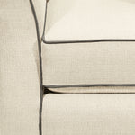 Aristo Loveseat - Ivory