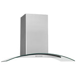 Frigidaire Stainless Steel and Glass 30" 400 CFM Canopy Wall-Mount Range Hood - FHWC3060LS