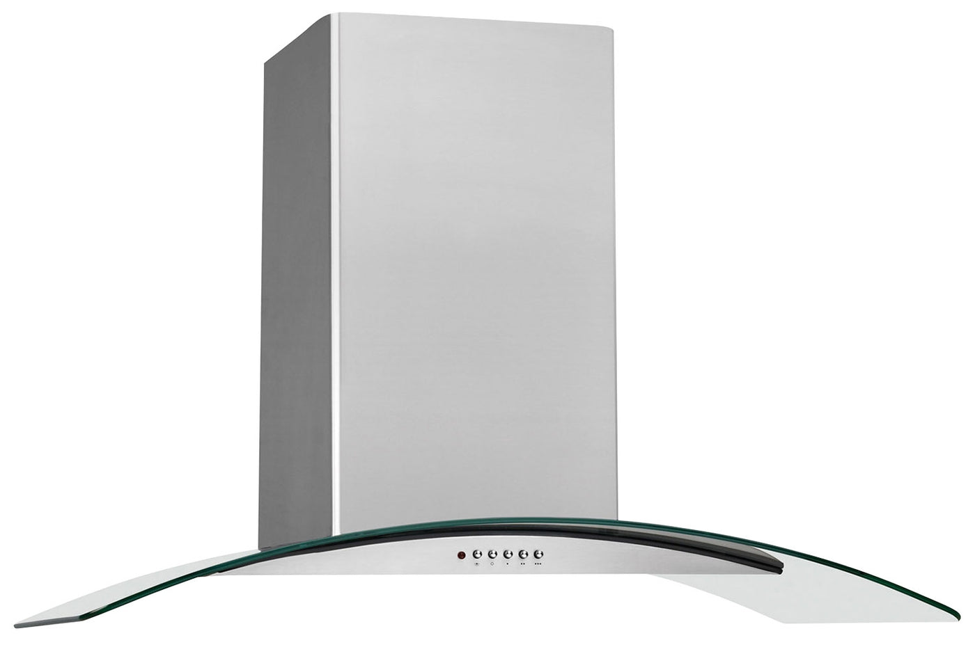 Frigidaire Stainless Steel and Glass 30" 400 CFM Canopy Wall-Mount Range Hood - FHWC3060LS