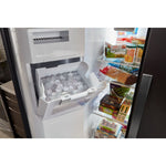 Whirlpool Black Counter-Depth Side-by-Side Refrigerator (21 Cu. Ft.) - WRS571CIHB