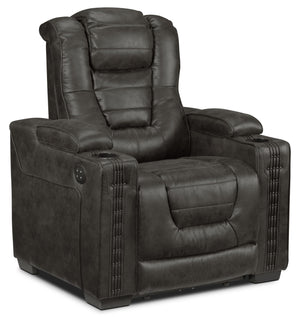 Dakota Power Recliner - Charcoal