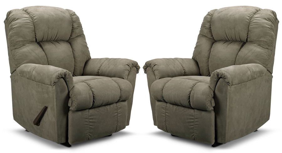 Benson 2-Pack of Rocker Recliners - Sage