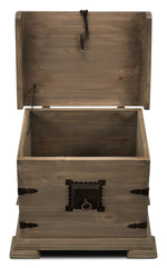 Wilcott End Table - Dark Oak