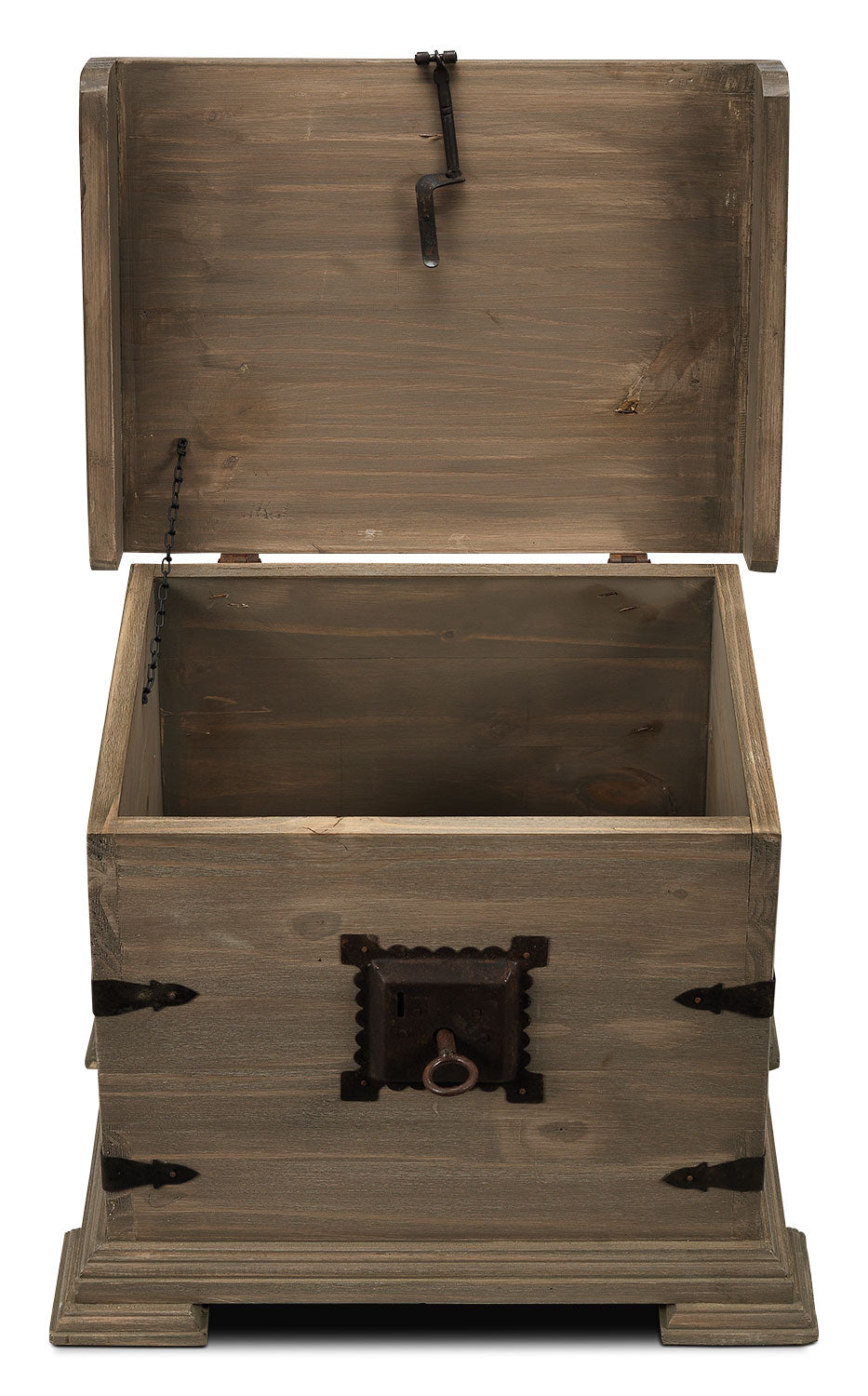 Wilcott End Table - Dark Oak