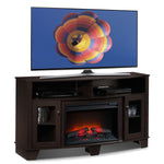 Lasalle Fireplace TV Credenza - Espresso