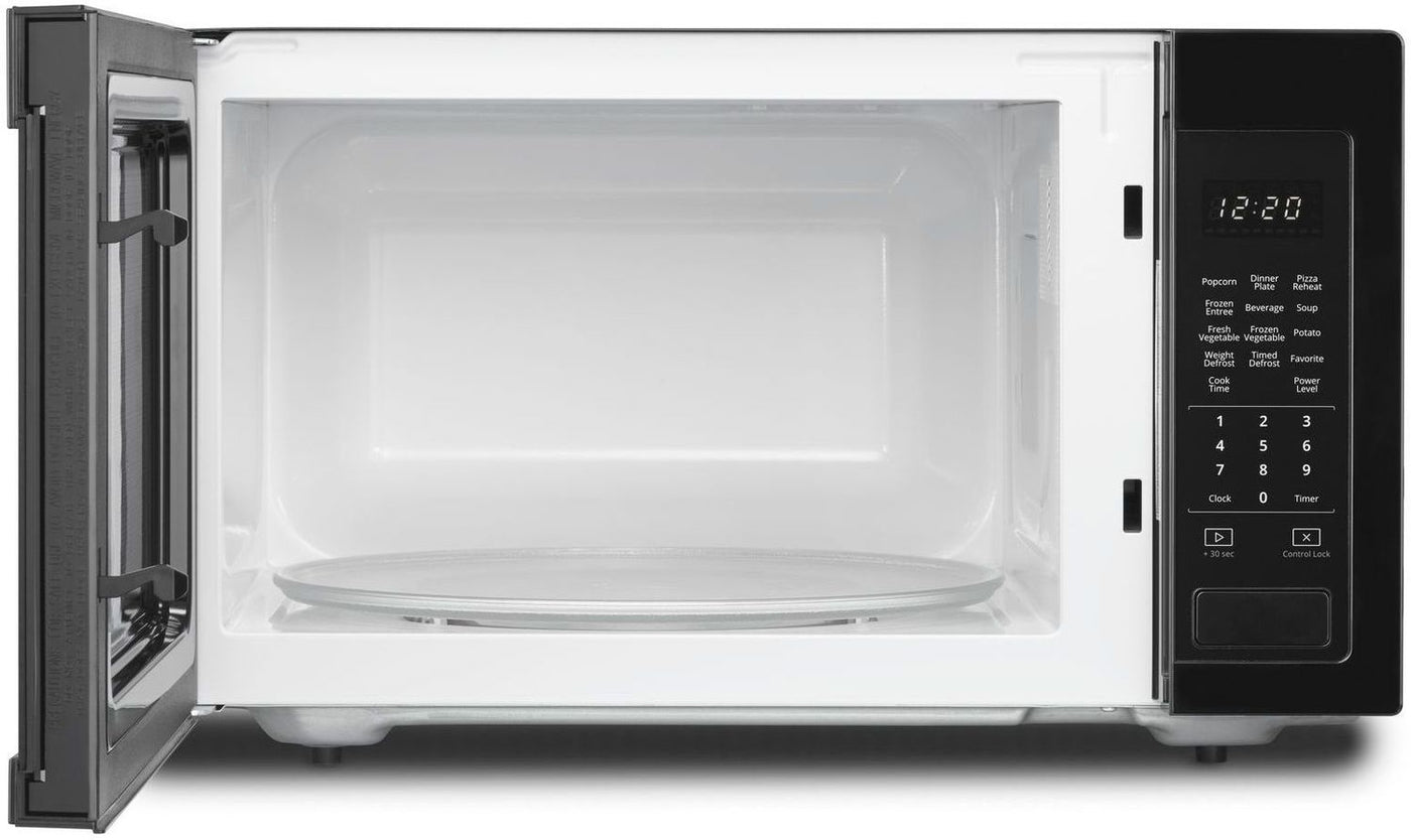 Whirlpool Black Countertop Microwave (1.6 Cu. Ft.) - YWMC30516HB