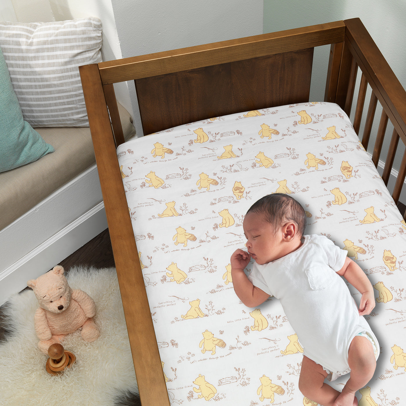 Storytime Pooh 3-Piece Bedding Set