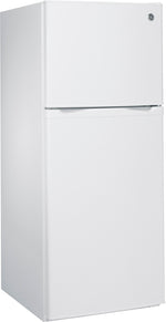 GE 24" 11.55 Cu. Ft. White Top-Freezer Refrigerator - GPE12FGKWW
