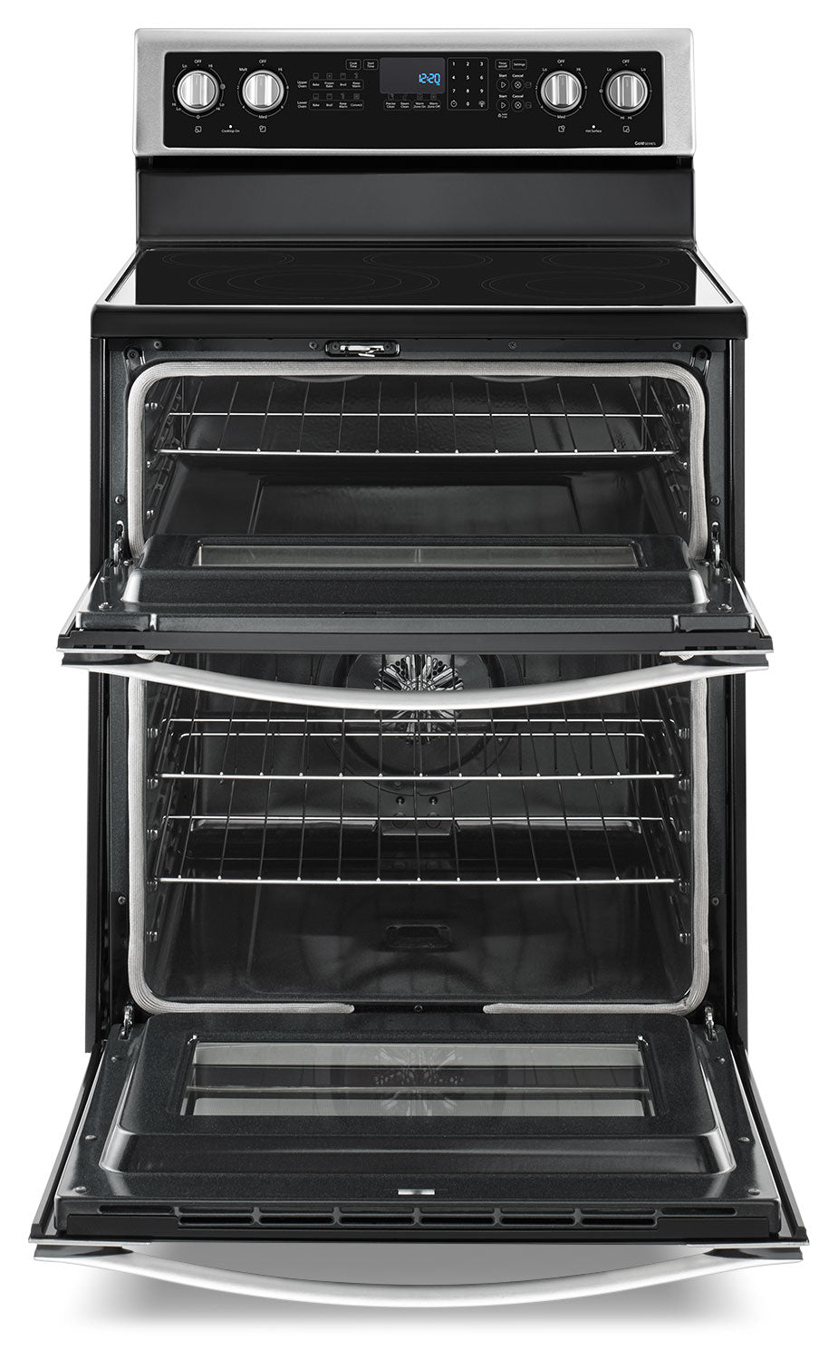 Whirlpool Stainless Steel Electric Double Range (6.7 Cu. Ft.) - YWGE745C0FS