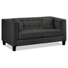 Astin Loveseat - Dark Grey