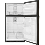 Whirlpool Black Stainless Steel Top-Freezer Refrigerator (21 Cu. Ft.) - WRT541SZHV